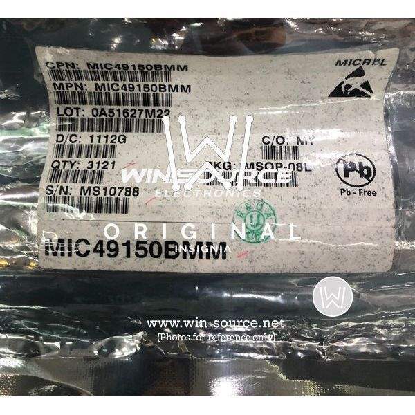 MIC49150BMM label picture