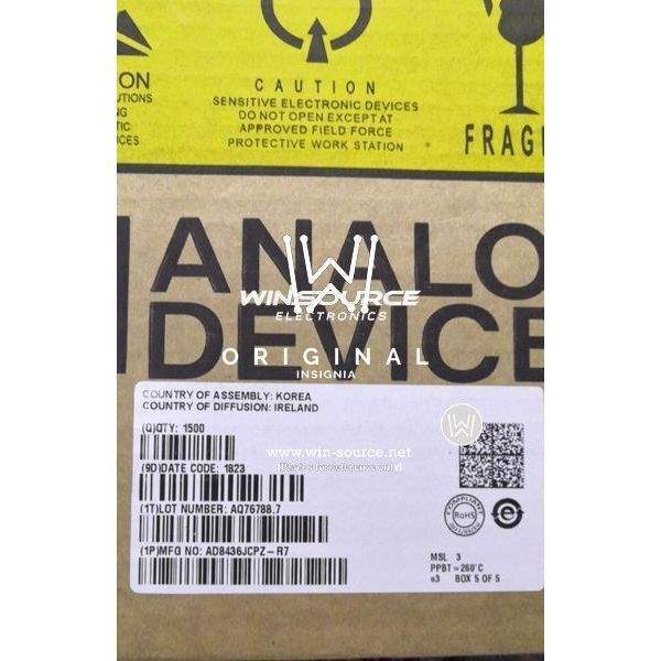 AD8436JCPZ-R7 label picture 3