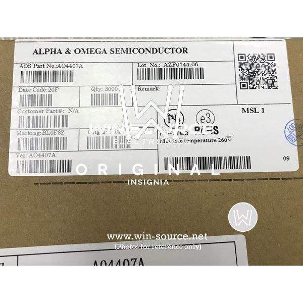 AO4407A label picture 2