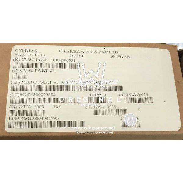 CY7C1021CV33-10ZXCT label picture 2
