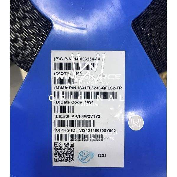 IS31FL3236-QFLS2-TR label picture