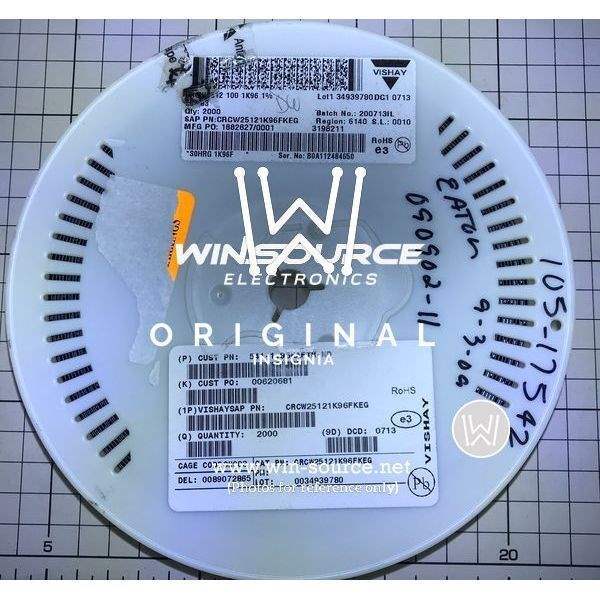 CRCW25121K96FKEG label picture