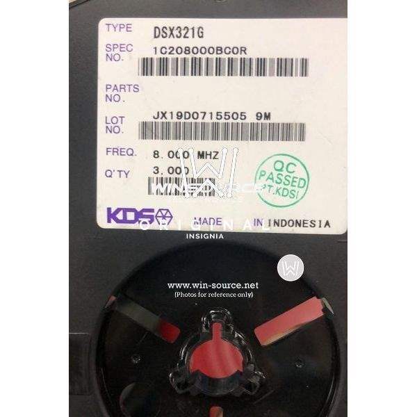 DSX321G-8.000MHz label picture