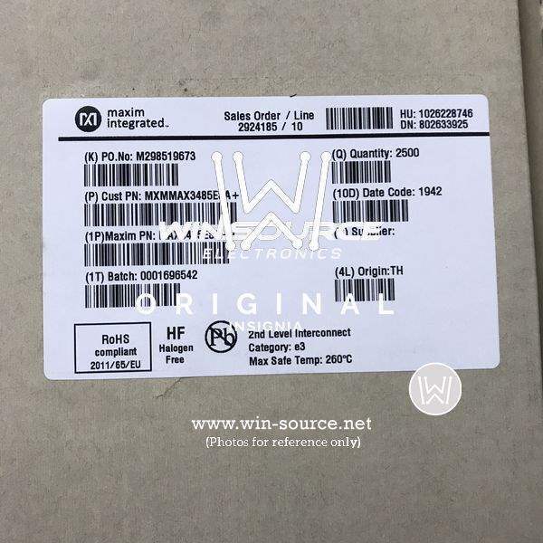 MAX3485ESA+T label picture 2