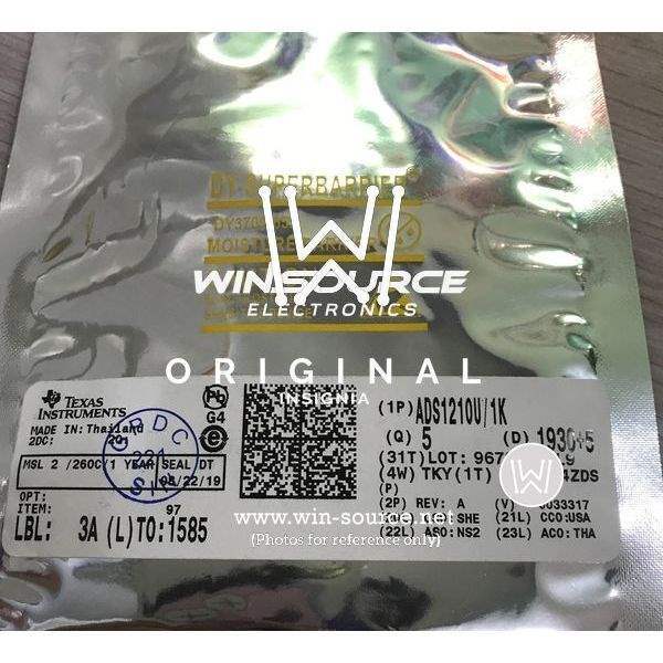 ADS1210U/1K label picture