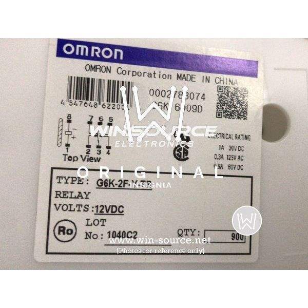 G6K-2F-Y-tr 12V label picture