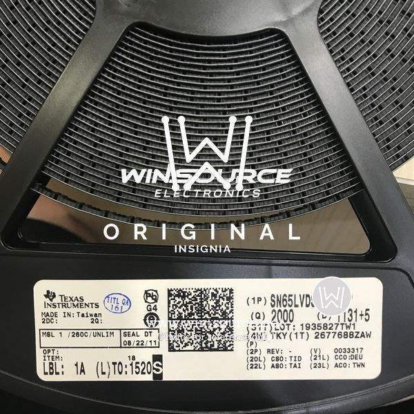 SN65LVDS22PWR label picture