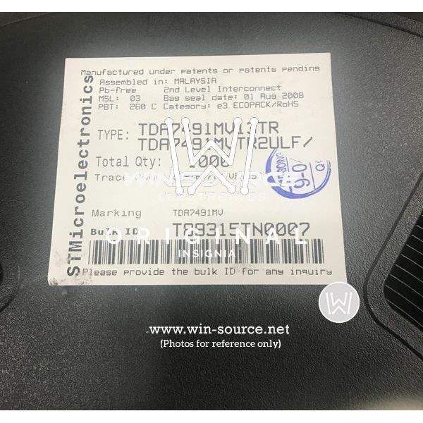 TDA7491MV13TR label picture