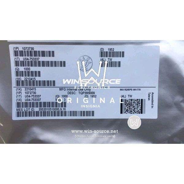TQP3M9009 label picture 3