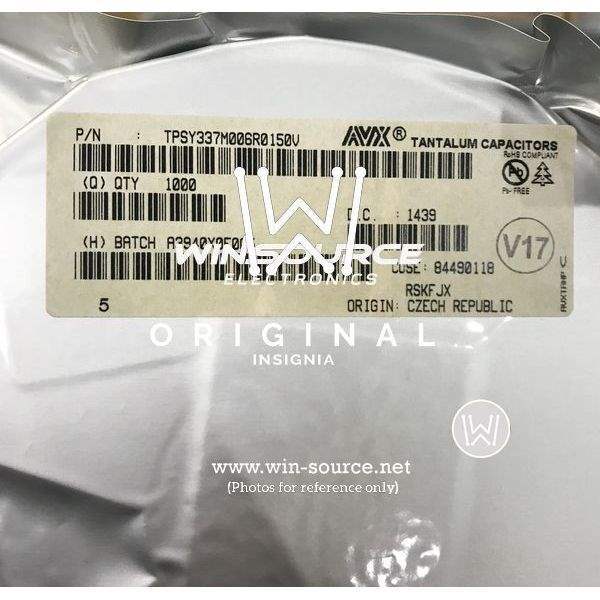 TPSY337M006R0150V label picture