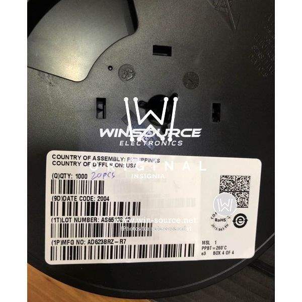 AD623BRZ-R7 label picture 2