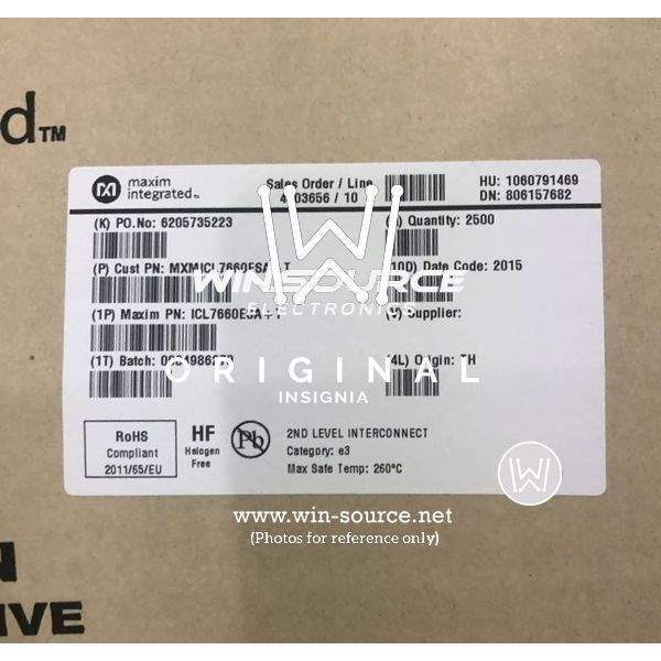 ICL7660ESA+T label picture