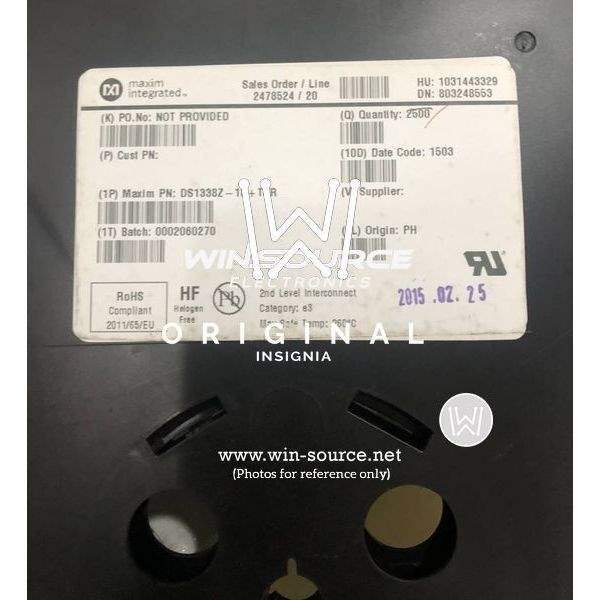 DS1338Z-18+T&R label picture