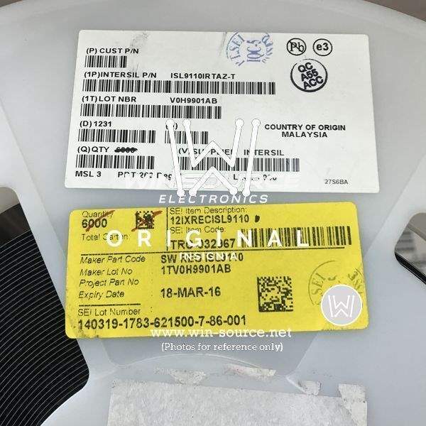 ISL9110IRTAZ-T label picture 2