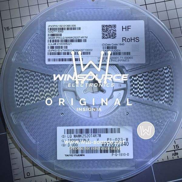 MAMK2520T4R7M label picture