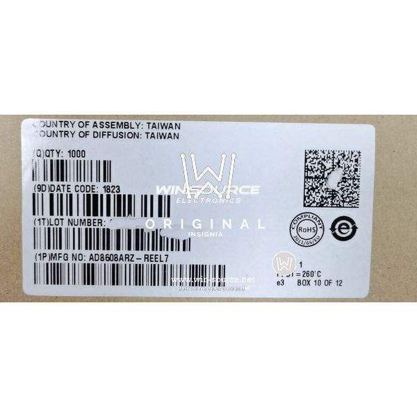 AD8608ARZ-REEL7 label picture