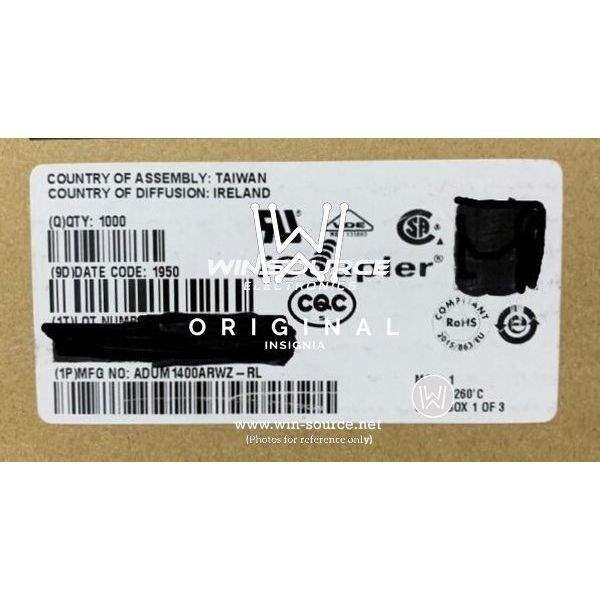 ADUM1400BRWZ-RL label picture