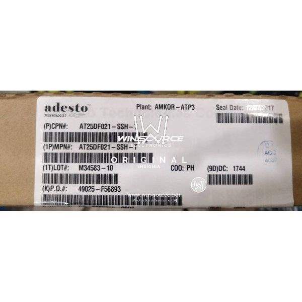 AT25DF021-SSH-T label picture