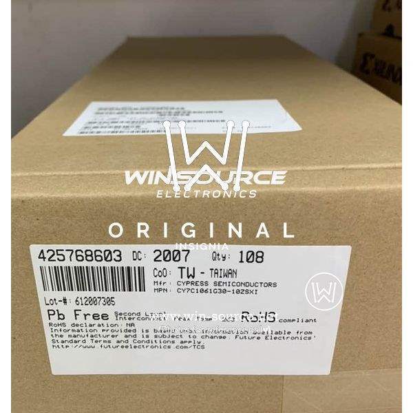 CY7C1061G30-10ZSXI label picture 2