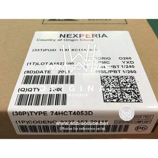 74HCT4053D label picture