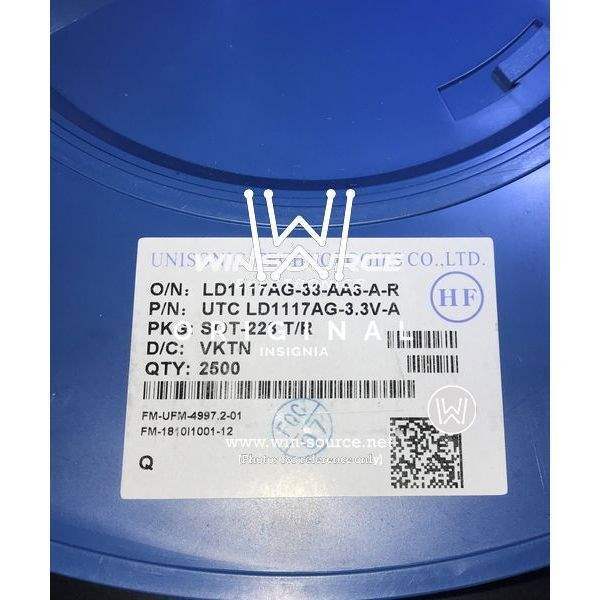 LD1117AG-33-AA3-A-R label picture 2