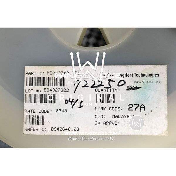 MSA-2743-TR1 label picture