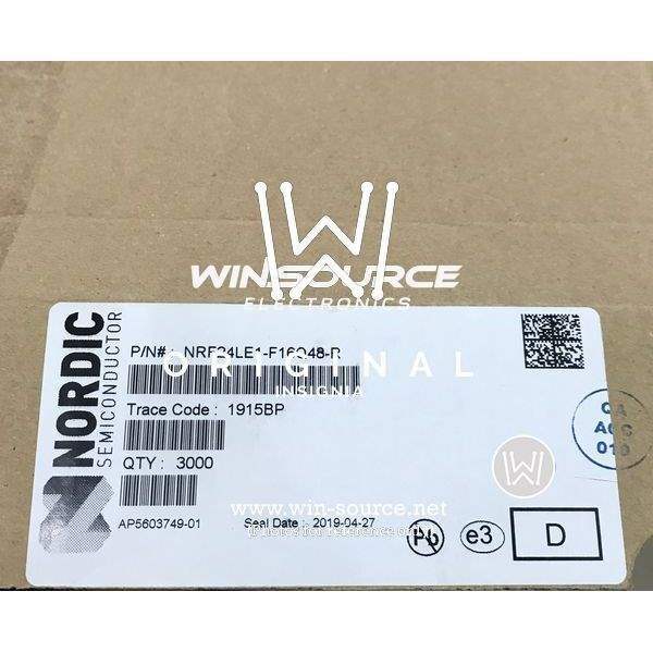 NRF24LE1-F16Q48-R label picture