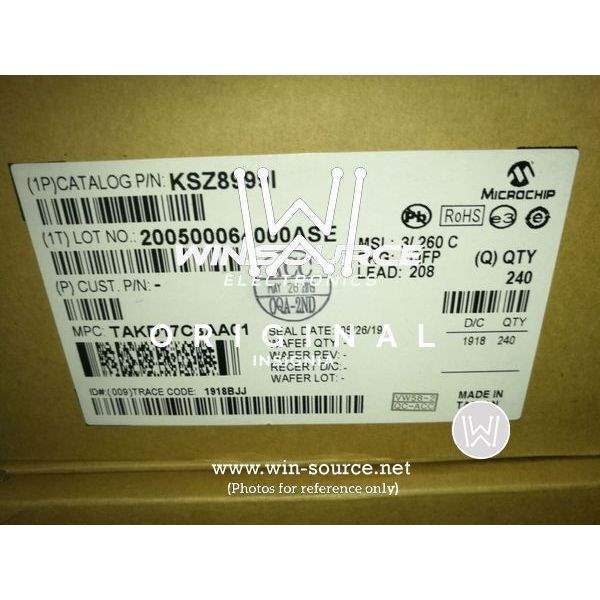 KSZ8999I label picture