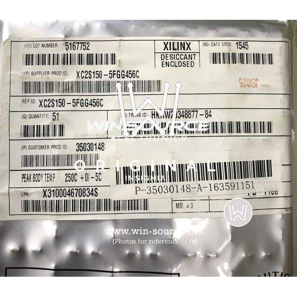 XC2S150-5FGG456C label picture