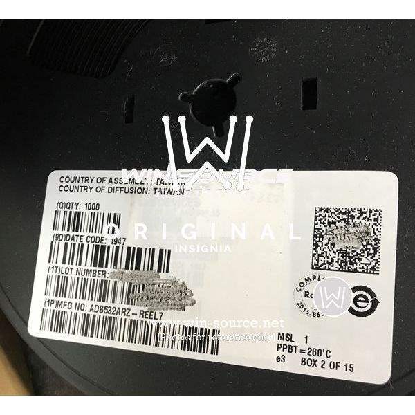 AD8532ARZ-REEL7 label picture