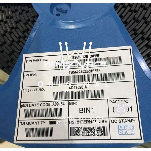 BS62LV256SIP55 label picture
