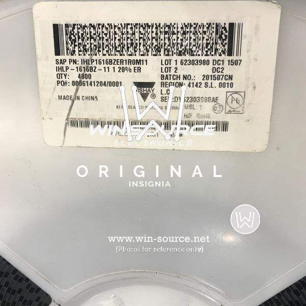 IHLP1616BZER1R0M11 label picture