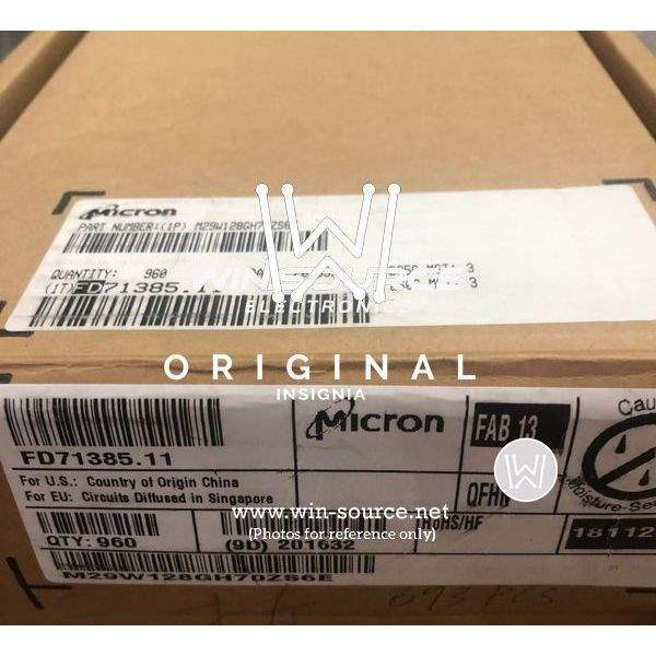 M29W128GH70ZS6E label picture