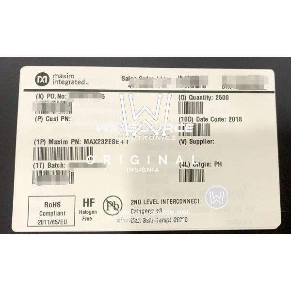 MAX232ESE+T label picture