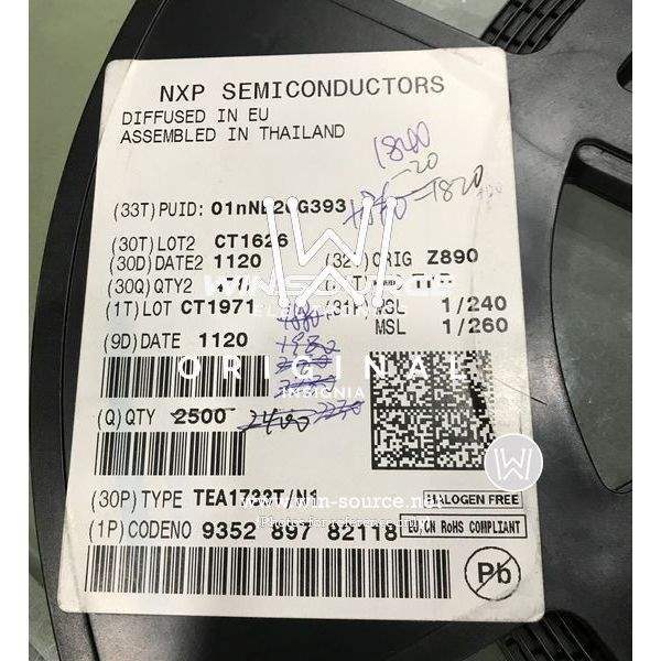 TEA1733T/N1,118 label picture