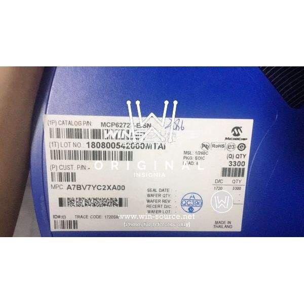 MCP6272T-E/SN label picture