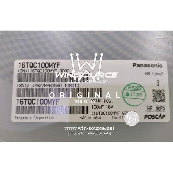 16TQC100MYF label picture