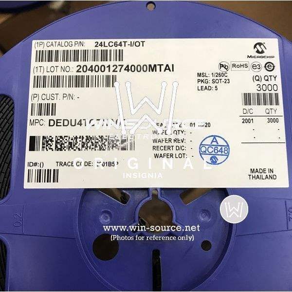 24LC64T-I/OT   label picture