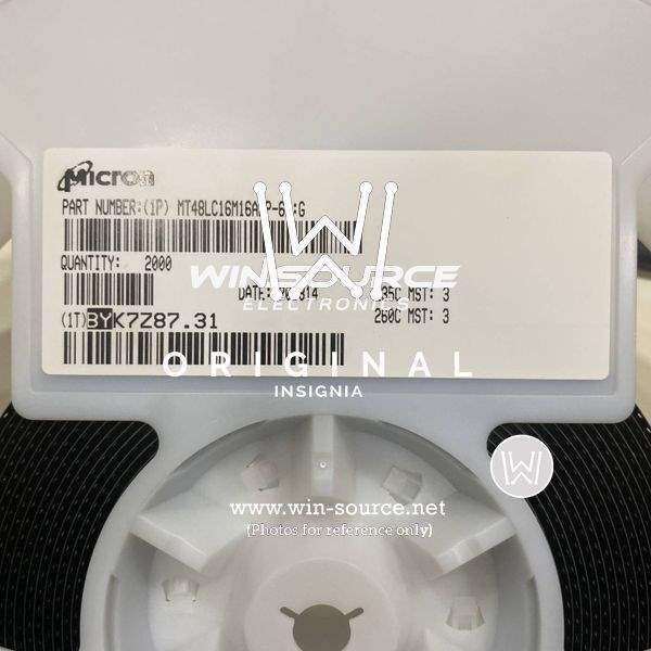 MT48LC16M16A2P-6A:G TR label picture