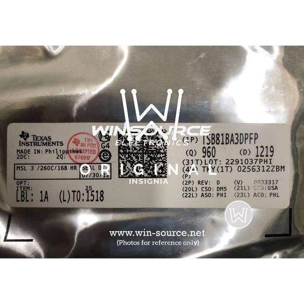TSB81BA3DPFPG4 label picture