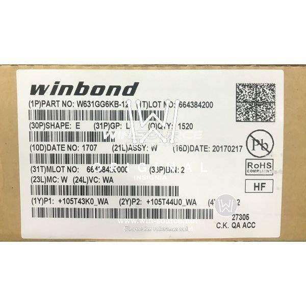 W631GG6KB-12 label picture 2