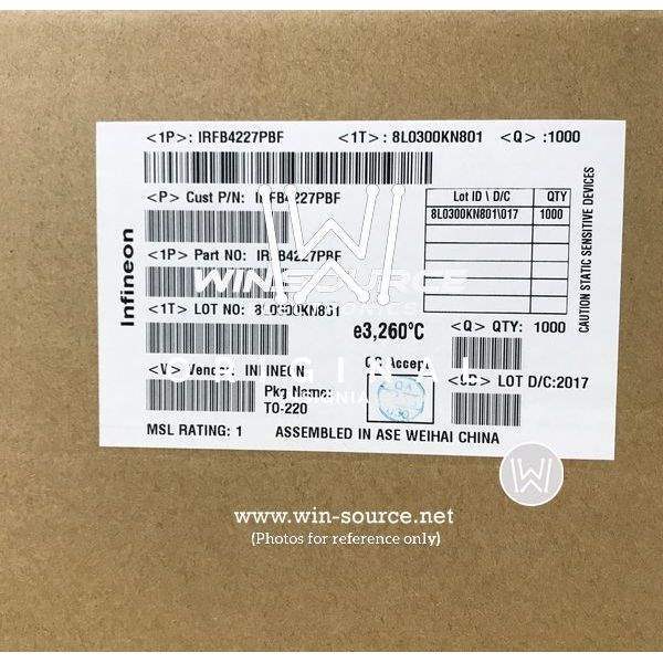 IRFB4227PBF  label picture