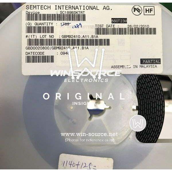 SC189BSKTRT label picture