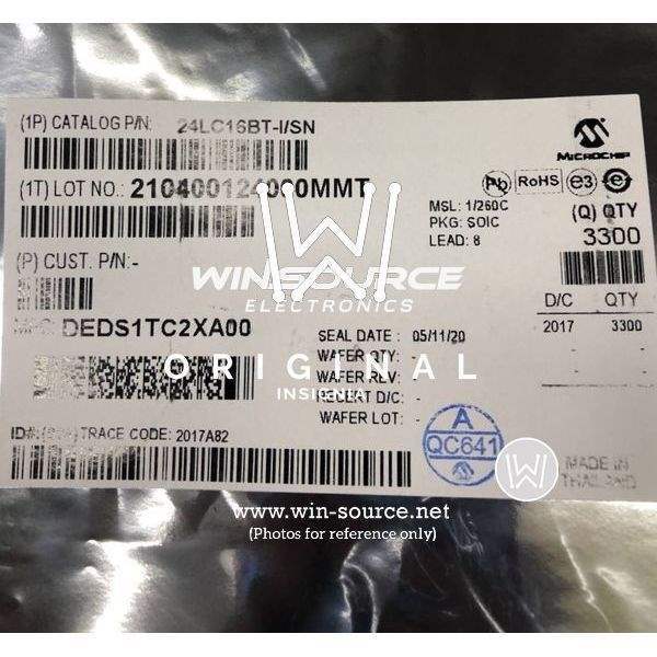 24LC16BT-I/SN label picture 2