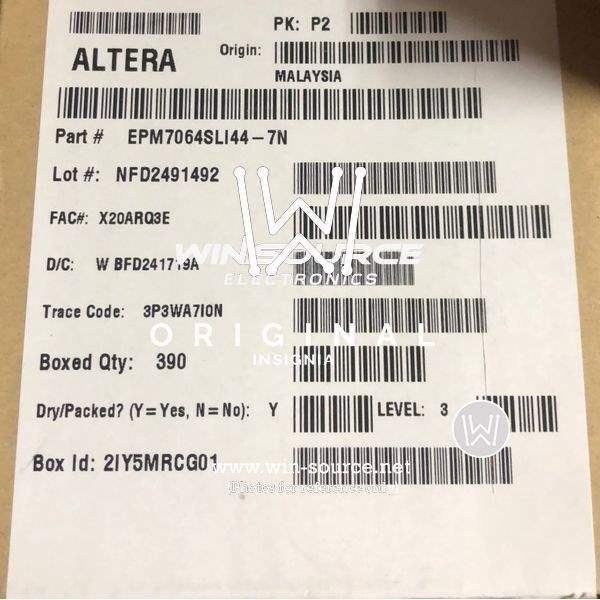 EPM7064SLI44-7N label picture