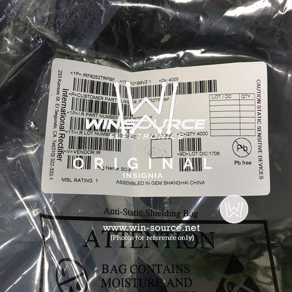IRF8252TRPBF label picture