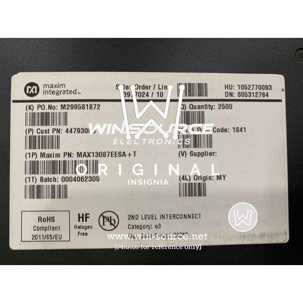 MAX13087EESA+T label picture