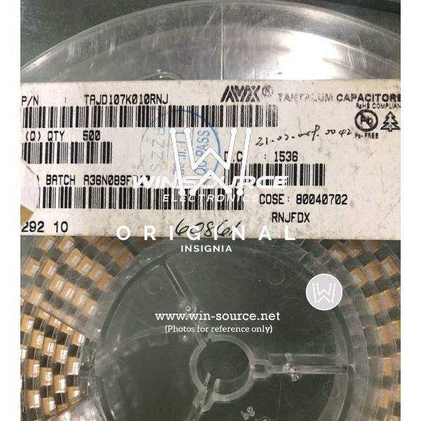 TAJD107K010RNJ  label picture
