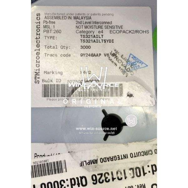 TS321AILT  label picture