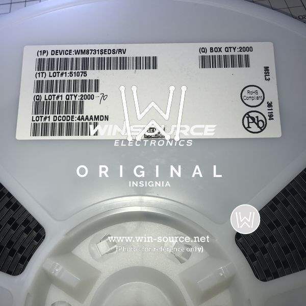 WM8731SEDS/RV label picture 2